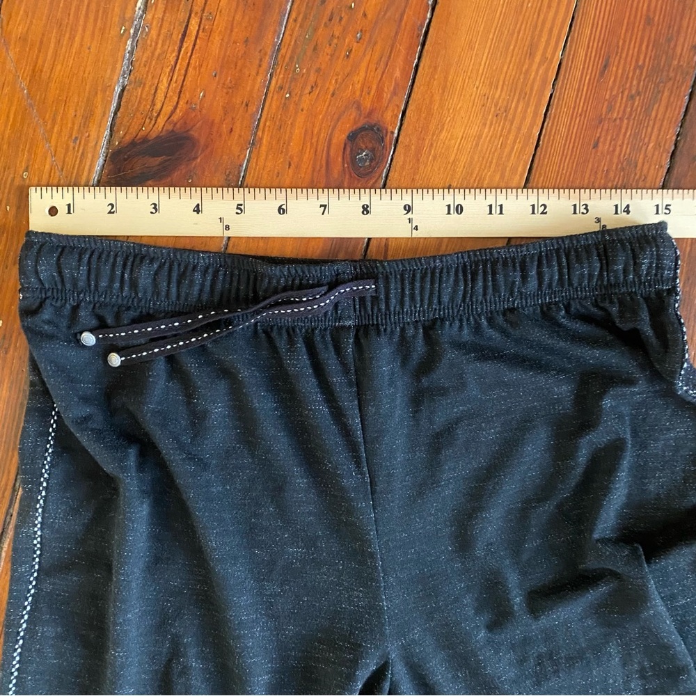 Max Studio Black Drawstring Joggers with Silver Accents Size Large - Picture 11 of 16